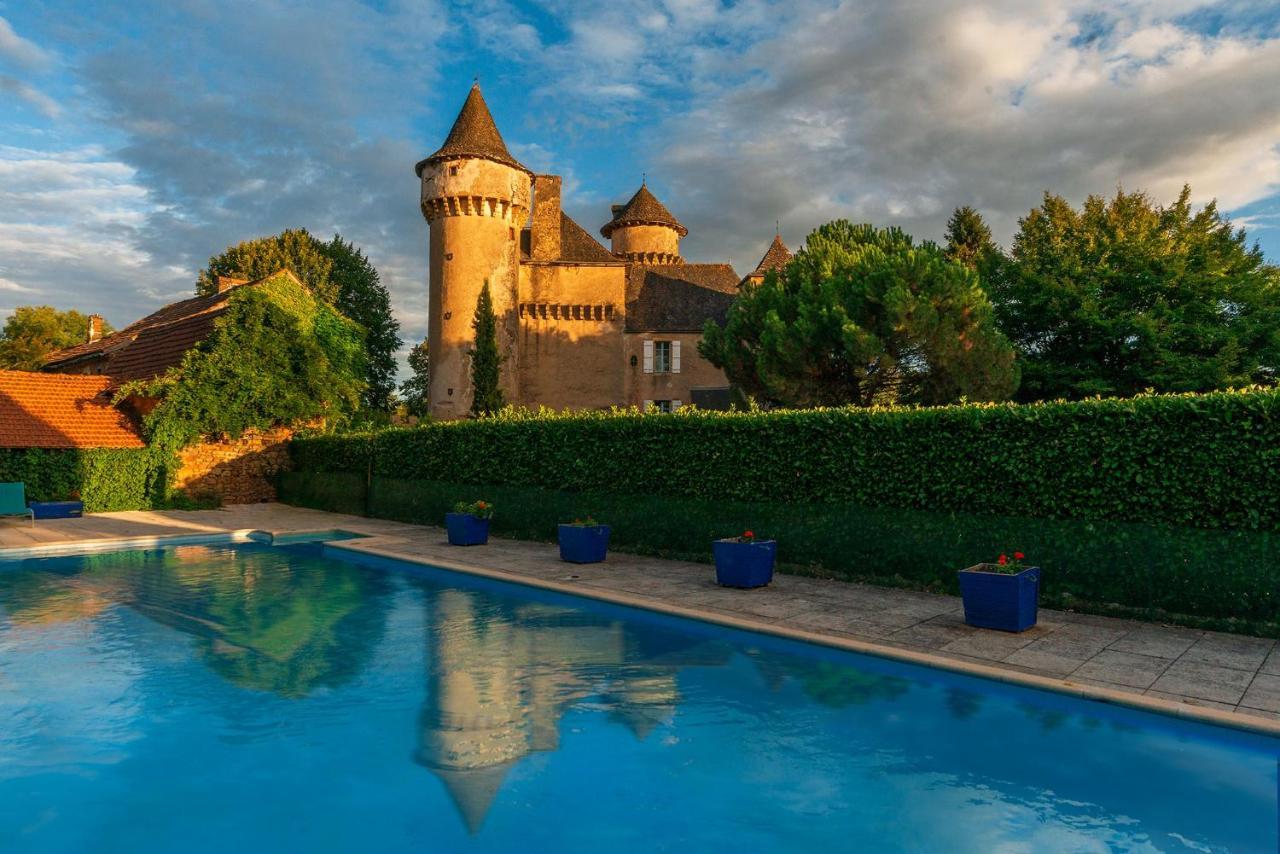 Chateau Garinie 15Th Century Medieval Castle In The South Of France Lugan  外观 照片