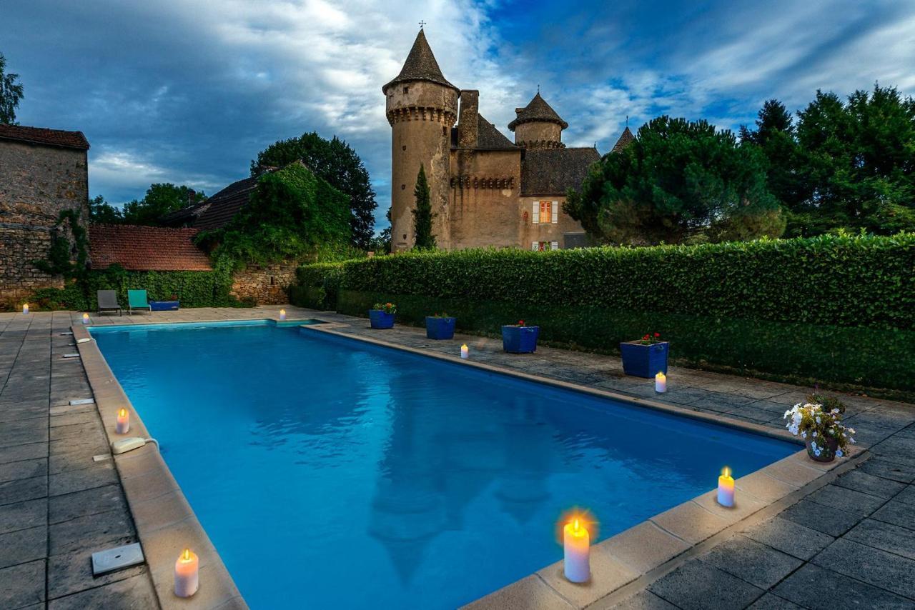 Chateau Garinie 15Th Century Medieval Castle In The South Of France Lugan  外观 照片